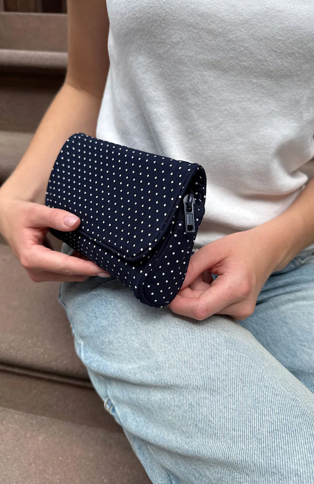 Polka Dots Makeup Bag