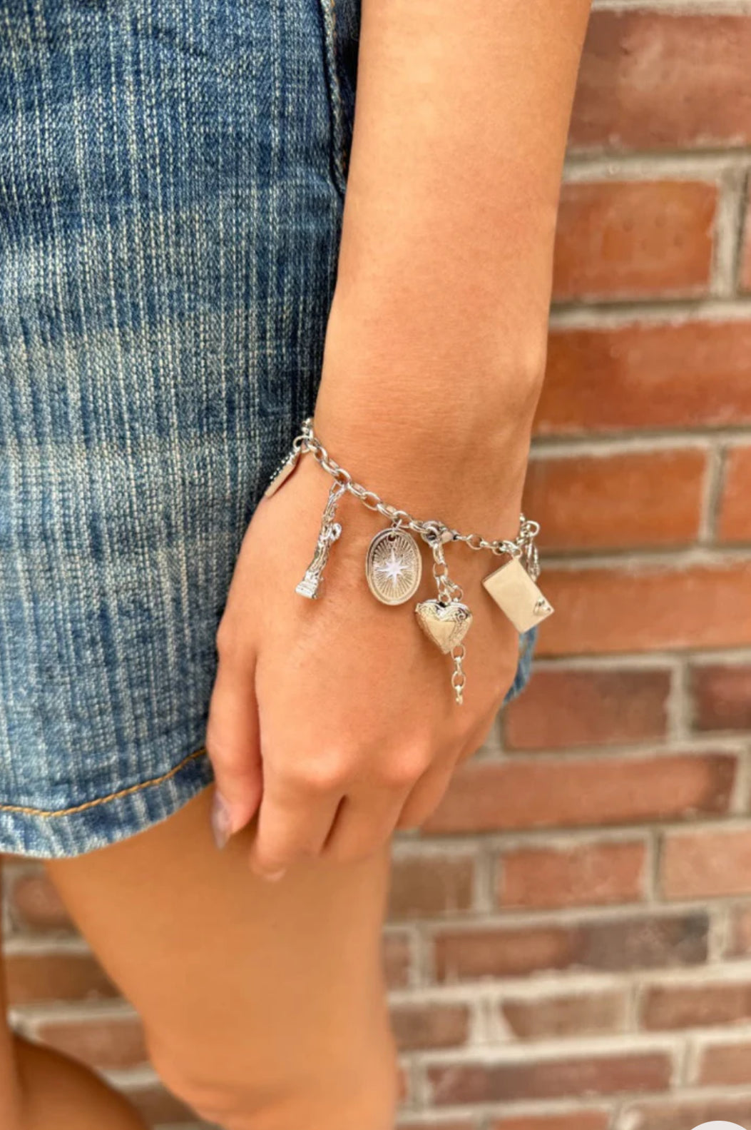 Multi Pendant Bracelet