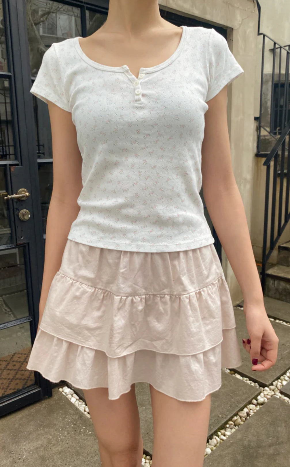 Zelly Floral Top