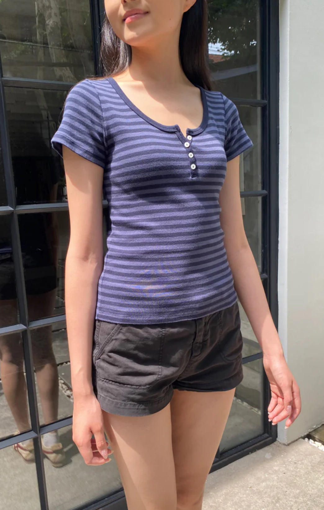 Zelly Stripe Top