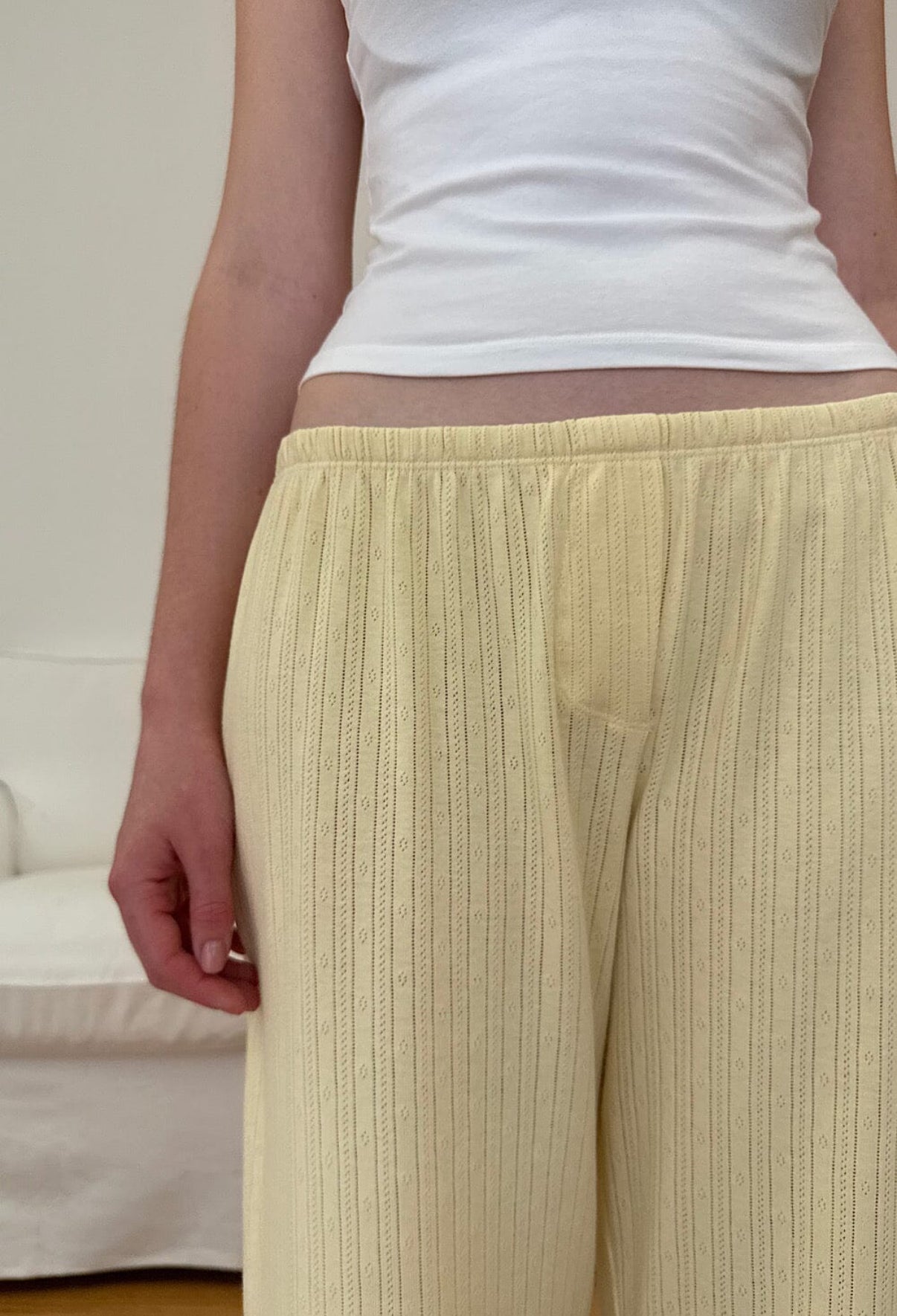 Keira Eyelet Sweatpants