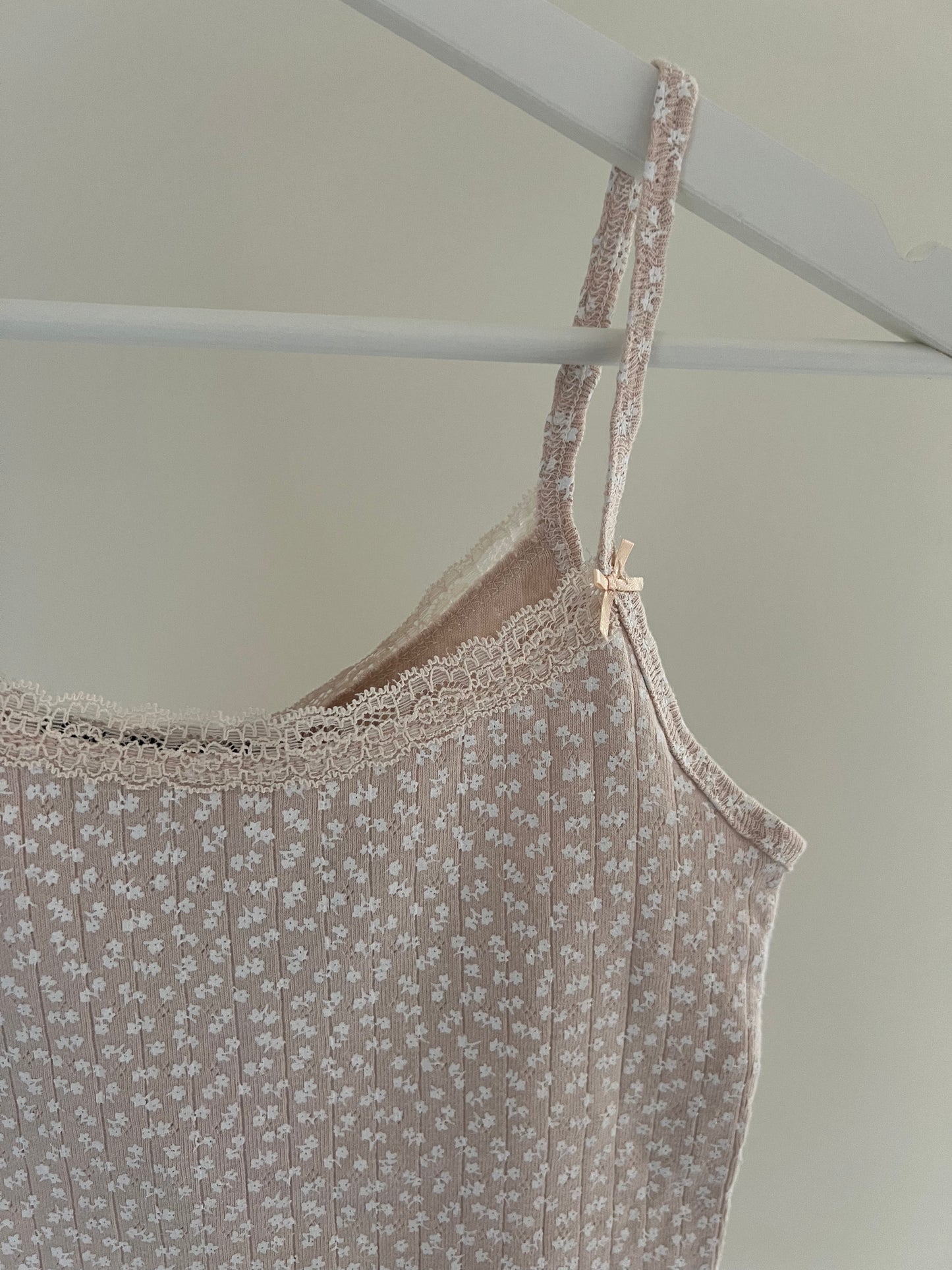Skylar Floral Eyelet Tank