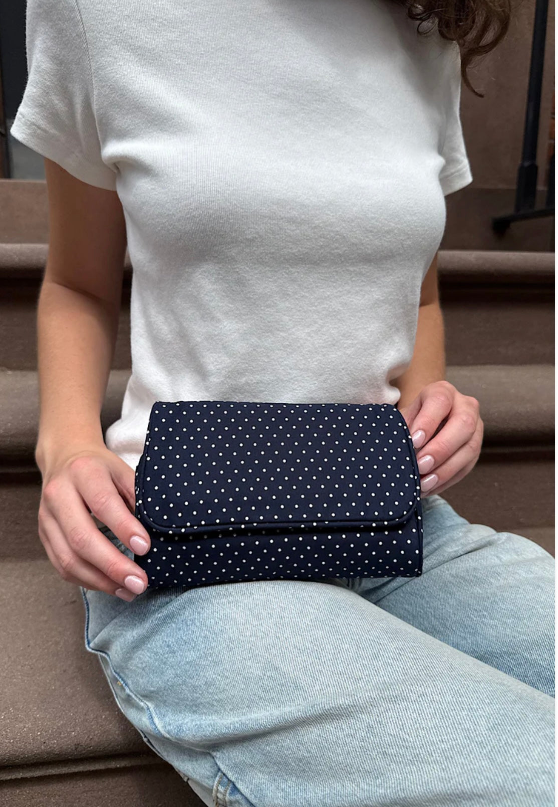 Polka Dots Makeup Bag