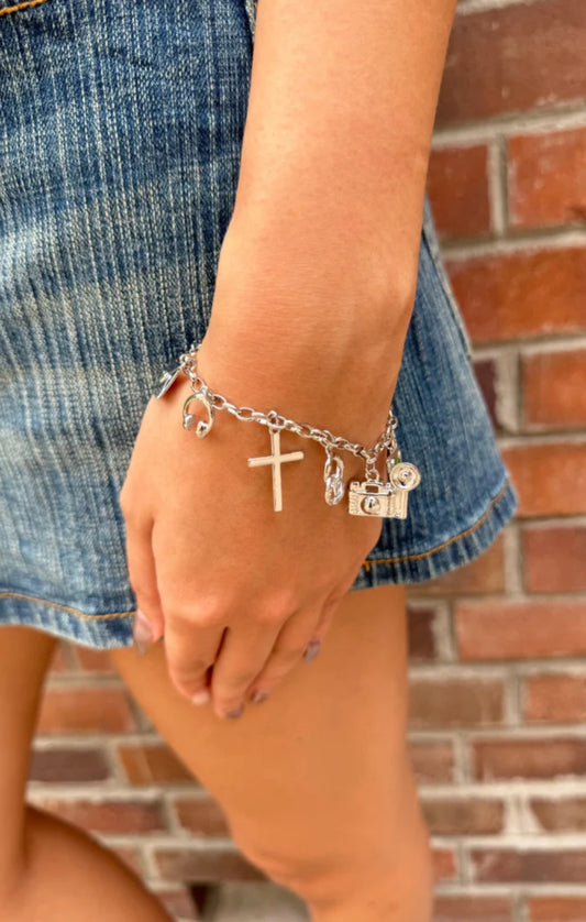 Multi Pendant Bracelet
