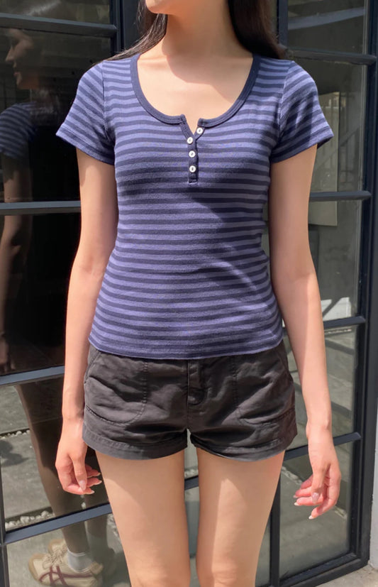Zelly Stripe Top