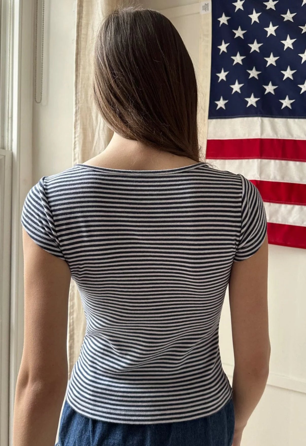 Ella striped top