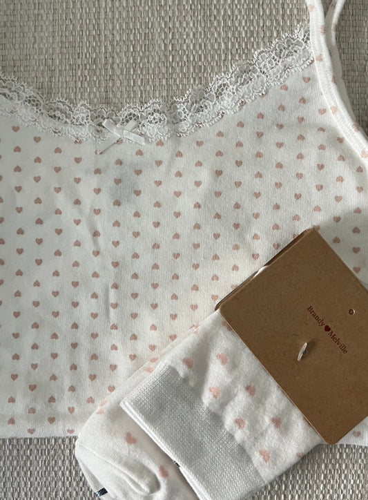 Baby pink hearts bundle